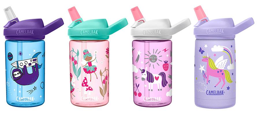 CamelBak Eddy Kids 400ml Water Bottle Range Child Safe Spill Proof New  Design